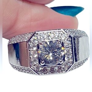 *host pick* Men’s high quality silver ring